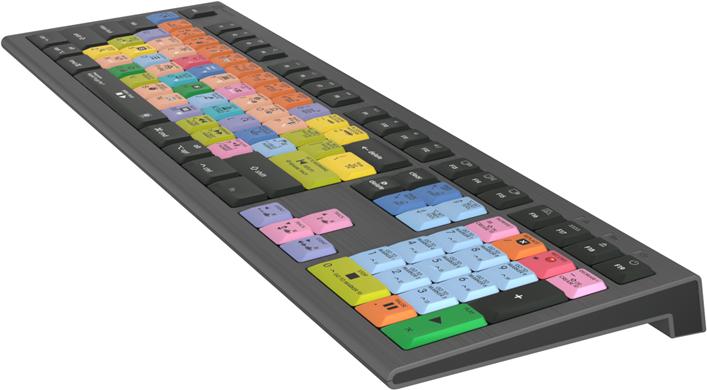 Produktbild Logickeyboard Apple Logic Pro X2 Astra2 BL dt. (Mac) (DE, Kabelgebunden)