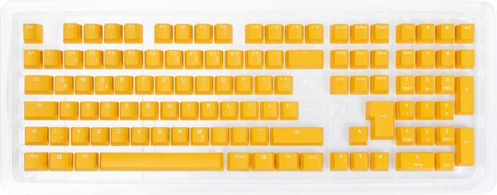 Productafbeelding Ducky PBT Double-Shot Keycap Set Geel - NL Layout