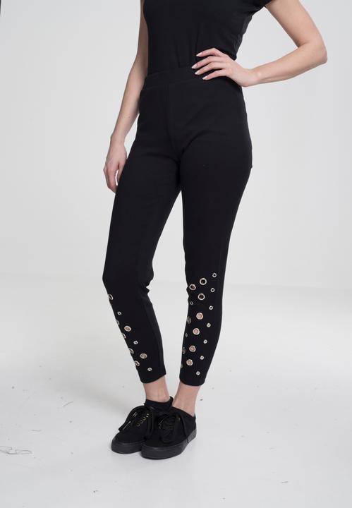 Immagine prodotto Urban Classics Leggings con occhiello da donna (XS)