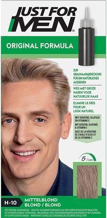 Produktbild Just For Men Care Tinting Shampoo Natural Sandy Blonde 60ml H10 (60 ml, Flüssiges Shampoo)