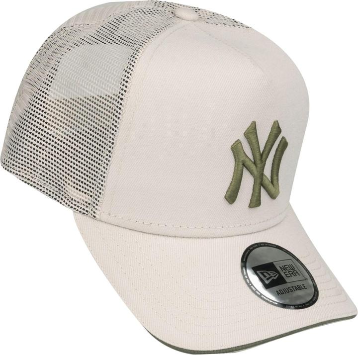Image du produit New Era A-Frame Trucker Cap - New York Yankees beige olive