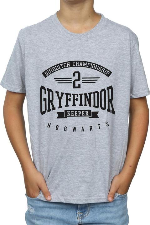 Actual product image Boys Gryffindor Keeper T-Shirt (128)