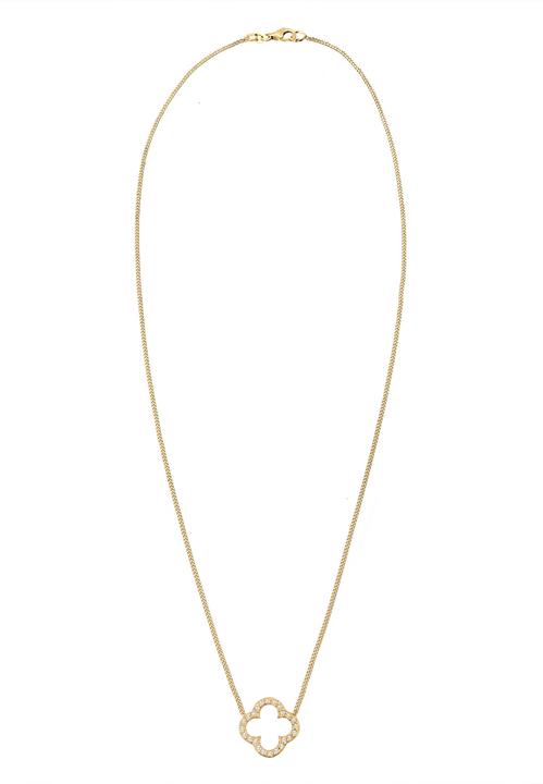 Actual product image Elli Shamrock (925 sterling silver, Zirconia)