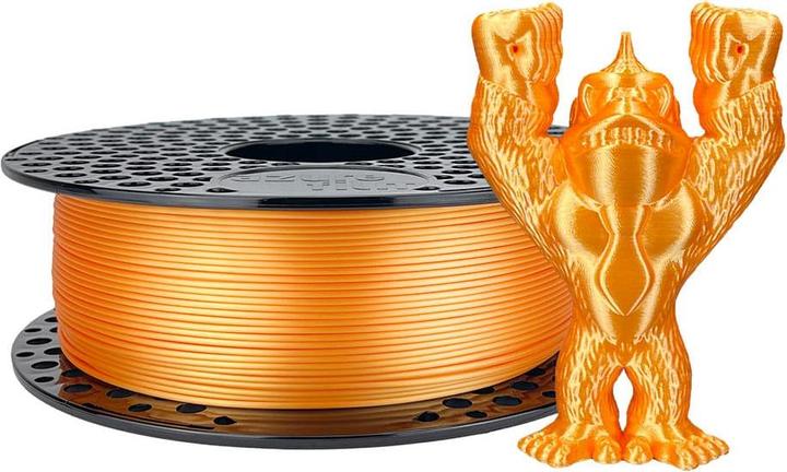 Actual product image AzureFilm Silk Flame Orange 1.75mm 1kg 3D Filament (PLA, 1.75 mm, 1000 g, Orange)