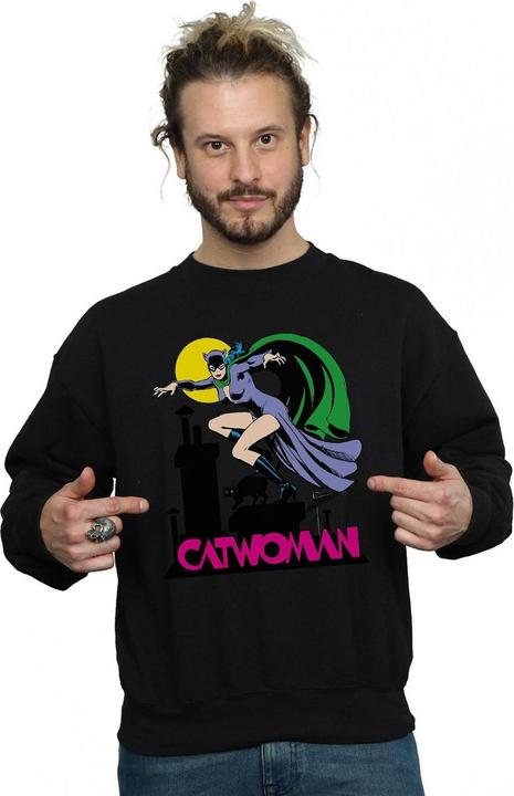 Produktbild Catwoman Text Logo Sweatshirt (XL)