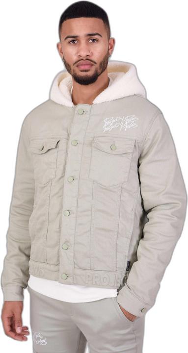 Actual product image Project X Paris Denim jacket with shearling hood (S)