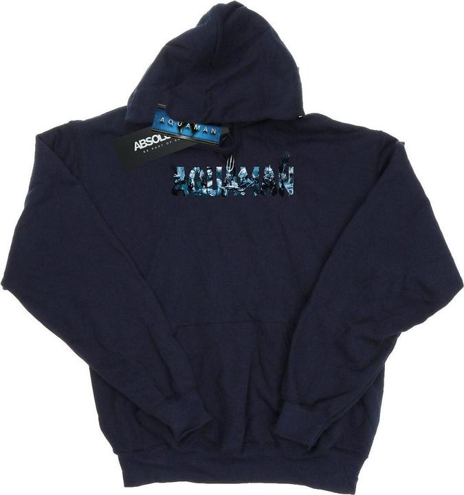 Image du produit - Sweat à capuche AQUAMAN TEXT LOGO - Fille (128)
