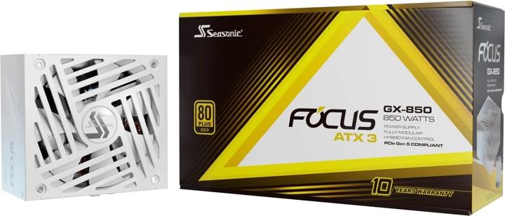 Productafbeelding Seasonic Focus GX-850 V4 850W ATX3.0 wit (850 W)