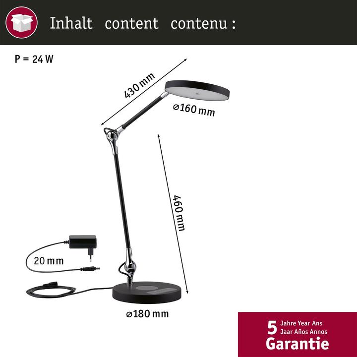 Immagine prodotto Paulmann Numis con ricarica wireless (1150 lm)