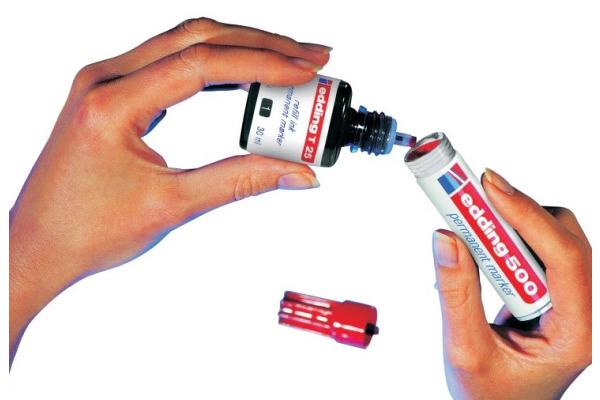 Produktbild Edding Nachfülltusche T25 (Marker Nachfülltusche, Grün)