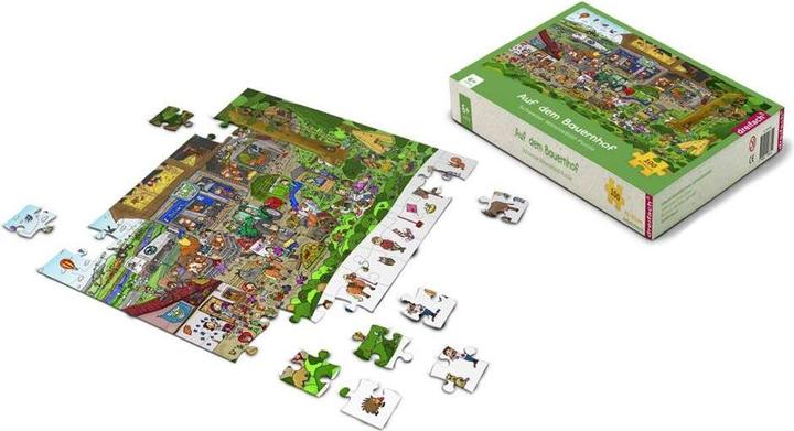 Produktbild XL Wimmelbild-Puzzle Bauernhof (100 Teile)