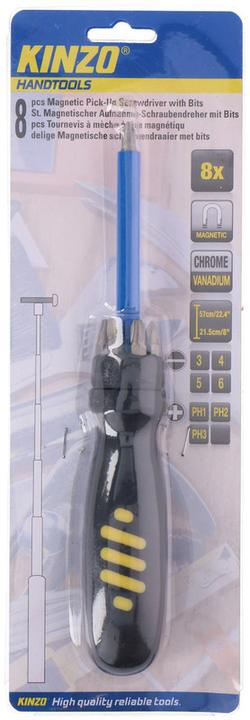 Immagine prodotto Kinzo Cacciavite magnetico e bit 8 pezzi