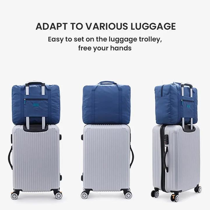 Actual product image Only-Bags.Store Foldable Duffel Travel Bag Lightweight Travel Bag Tote Carry On Luggage Bag Weekender Overnight