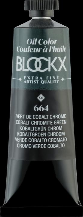 Immagine prodotto BlockX Vernice ad olio extra fine (Verde cromo cobalto, 35 ml)