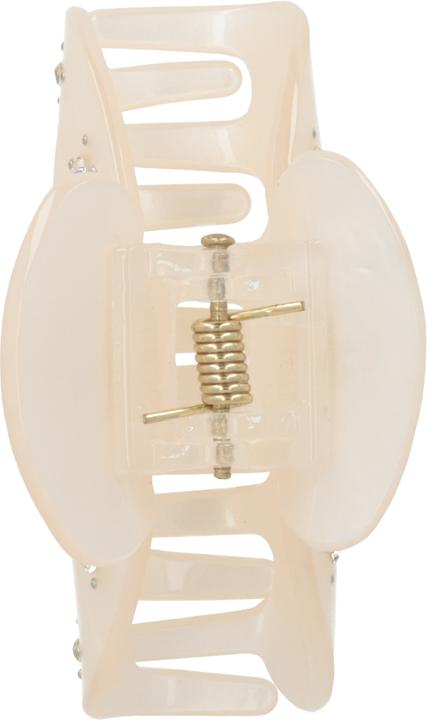 Actual product image Trisa Fashion Haarklammer mit Strass & Scrunchie Beige 3 Stk. (Comb)