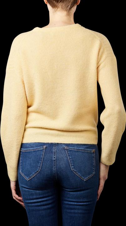 Actual product image Marc O'Polo Long sleeve sweater round neck milky vanilla (M)