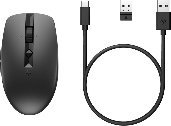 Immagine prodotto HP 710 Mouse silenzioso ricaricabile Graphite Euro (P) (Senza fili)