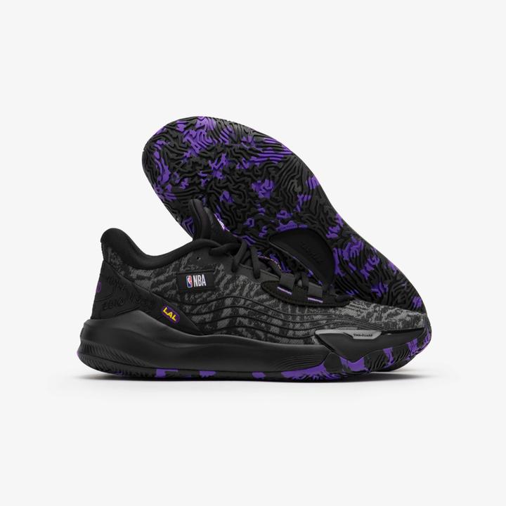 Produktbild Tarmak Damen/Herren Basketball Schuhe NBA Los Angeles Lakers - Fast 900 Low-1 schwarz (42)