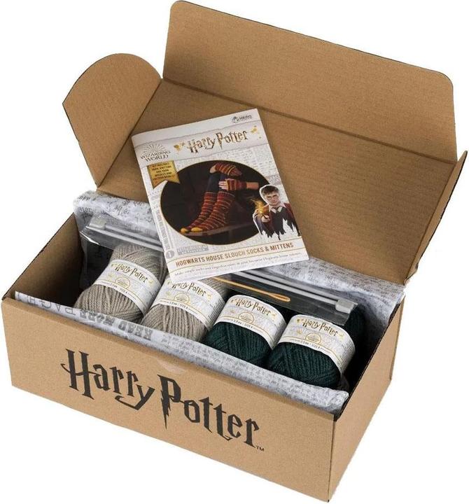 Produktbild Thumbs Up Harry Potter - Slytherin Strick Set Haussocken und Fäustlinge
