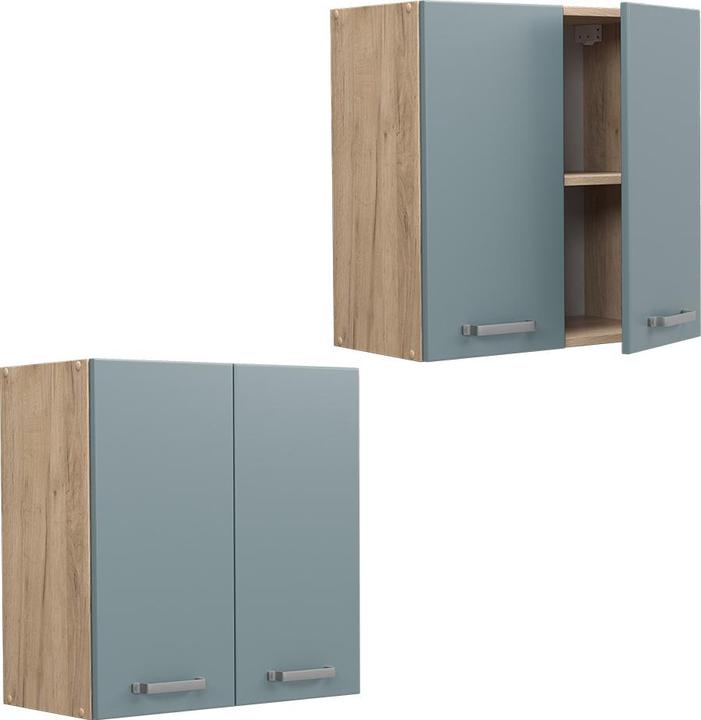 Goldkraft-EicheFront: Blaugrau