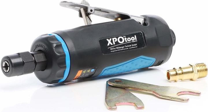 Actual product image Wiltec XPOtool Mini Air Die Grinder 168mm with 22000rpm and 6.3bar for Sanding, Polishing, Honing etc.
