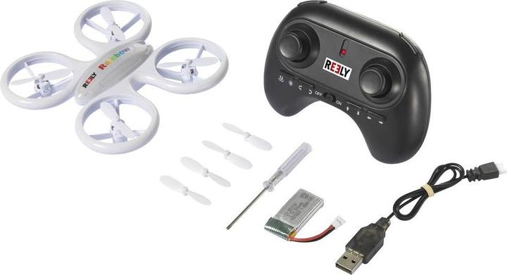 Image du produit Reely RAINBOW Quadrocopter RtF débutant (Drone pour enfants) (5 min, 48 g)