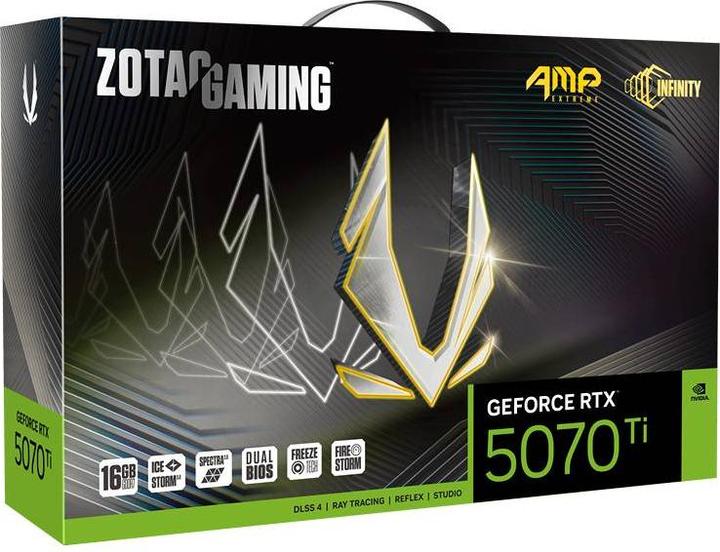 Actual product image Zotac GeForce RTX 5070 Ti AMP Extreme INFINITY (16 GB)