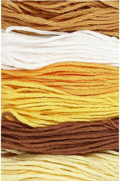 Image du produit Creativ Company Fil de broderie coton or (8 m)