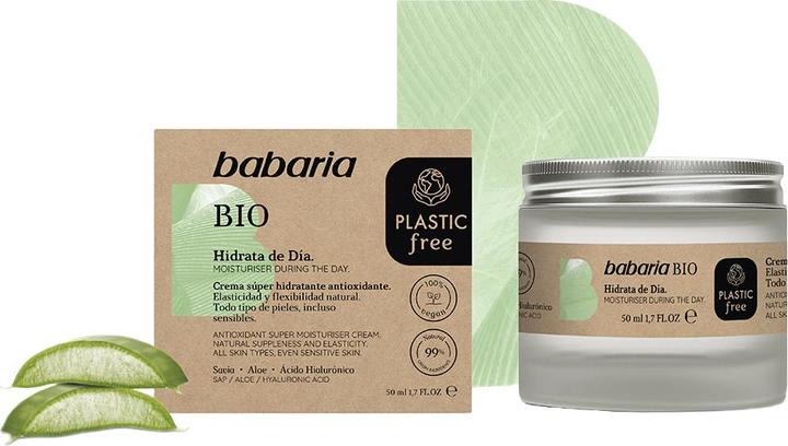 Immagine prodotto Babaria BIO crema día súper hidratante antioxidante 50 ml (50 ml, Crema da giorno)