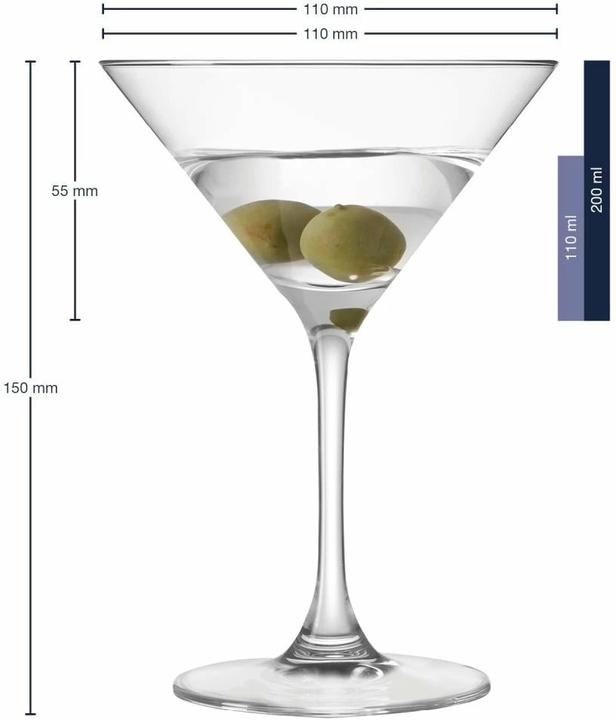 Actual product image Leonardo Ciao (2 dl, 6 x, Martini glasses)