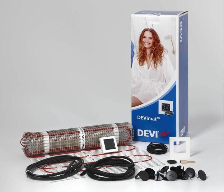 Immagine prodotto Devi Set di tappeti riscaldanti a letto sottile 140F0824 1-900 W professionale DTIF 6,0qm 50x120