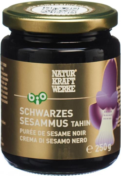 Image du produit NaturKraftWerke Purée de sésame noir Tahin Bio (250 g)