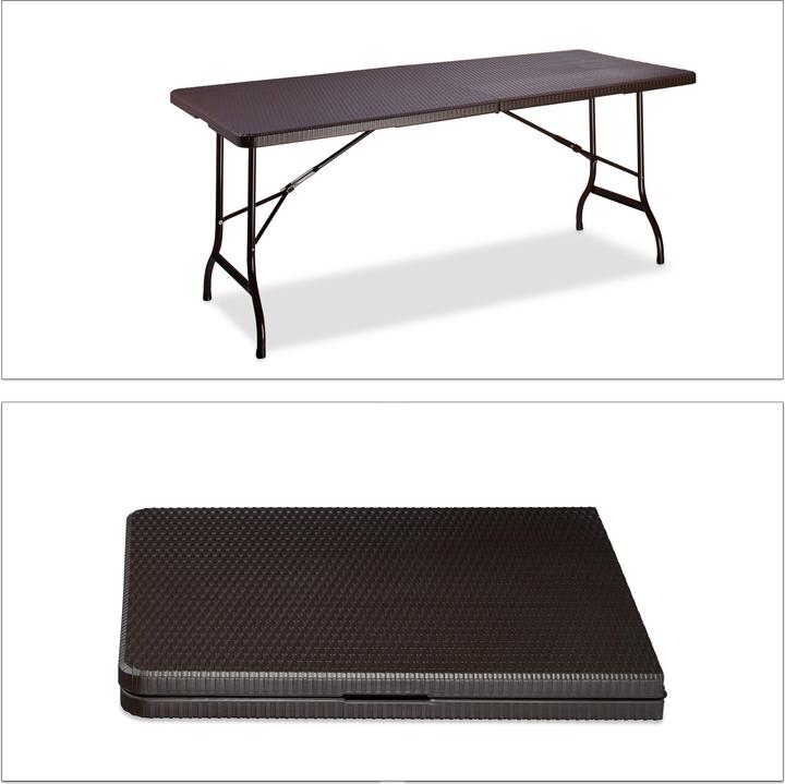 Actual product image Relaxdays garden table (178 cm)
