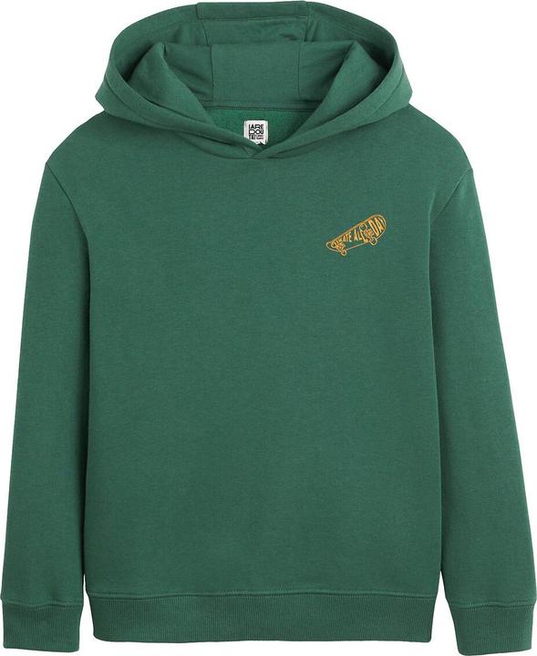Produktbild La Redoute Collections Kapuzensweatshirt mit Skater-Motiv vorne (116)