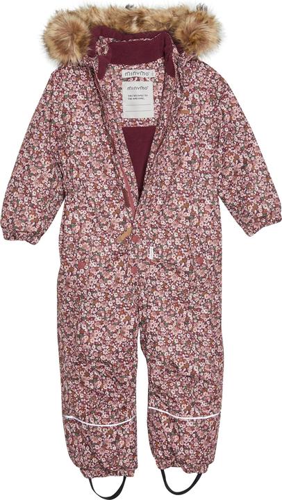 Actual product image Minymo MISnow Suit AOP - 162144 (134)