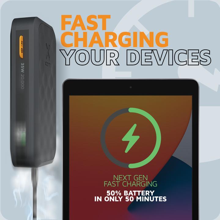 Actual product image Xtorm Fuel Series 5 (20000 mAh, 35 W, 74 Wh)
