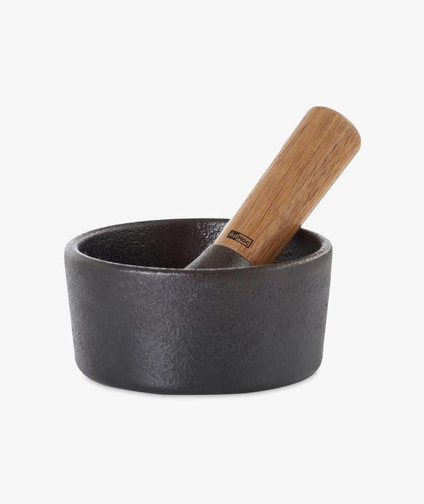 Immagine prodotto AdHoc Mortaio Camo.12, ghisa/legno di acacia, P 12 cm, H