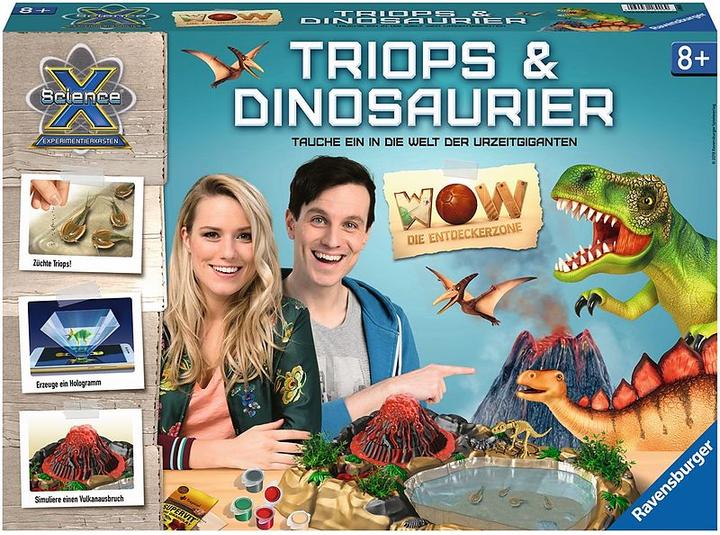 Actual product image Ravensburger ScienceX Maxi Dinosaurs & Triops