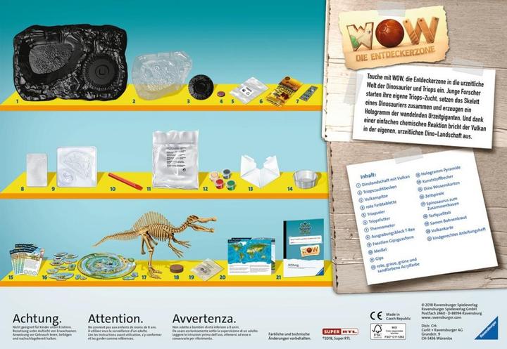 Actual product image Ravensburger ScienceX Maxi Dinosaurs & Triops