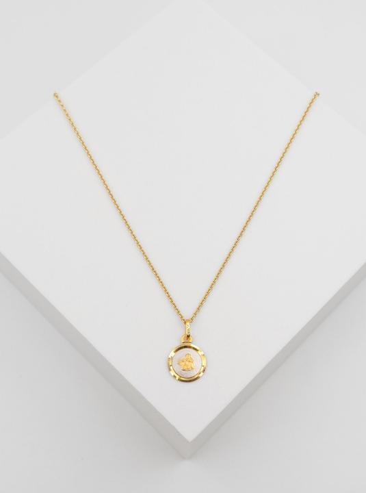 Image du produit Muau Pendant guardian angel yellow gold 750, 16x10mm (Or jaune 750/18K)