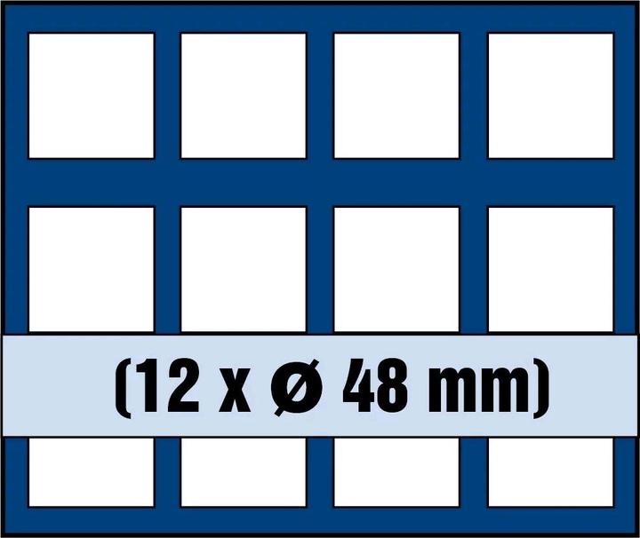 Produktbild Safe Tableau für 12 Münzen bis 48 mm Ø