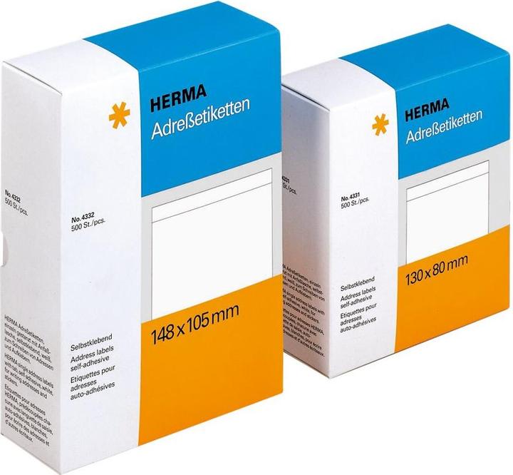 Produktbild Herma Adressetiketten für Schreibmaschinen