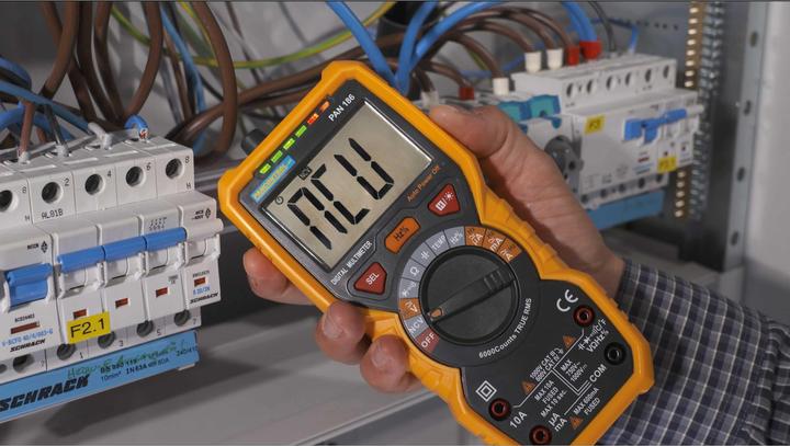 Immagine prodotto Pancontrol PAN 186 - Multimetro digitale IP67 (CAT IV 600V, CAT III 1000V)