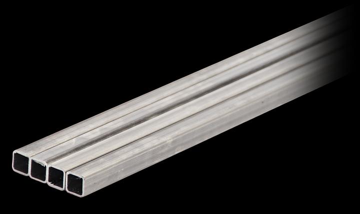 Brütsch-Rüegger Metals Square tube Steel, 16.00 x 16.00 x 2.00 mm (4 x 1.5 m)