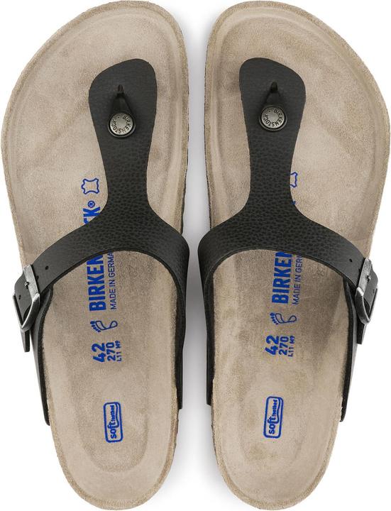 Actual product image Birkenstock Gizeh Birko-Flor Nubuk (40)