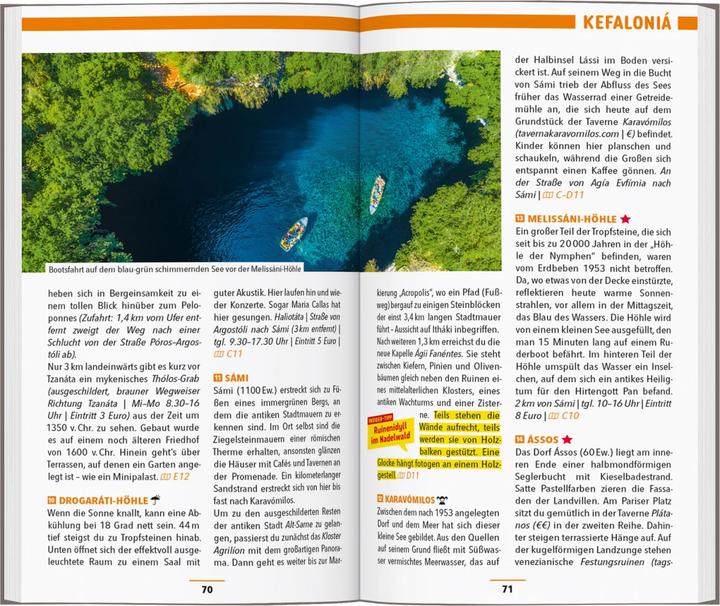 Produktbild Reiseführer Zákinthos, Itháki, Kefalloniá, Léfkas (Deutsch, Klio Verigou, Klaus Bötig, Elisabeth Heinze, 2024)