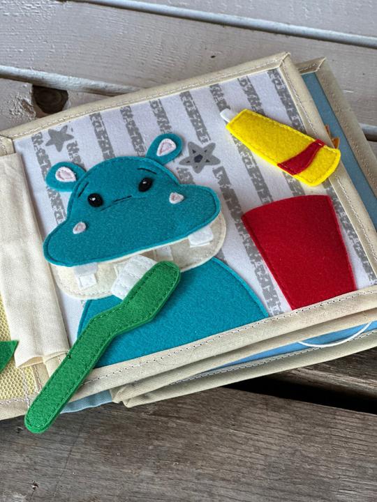 Immagine prodotto Activity Board Libro silenzioso, libro di feltro, libro per bambini, libro di attività, giocattolo per
