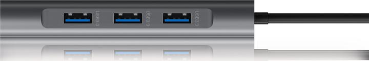 Produktbild Icy Box IB-DK4040-CPD - USB Type-C mini Dock PD (USB-C, 10 Ports)