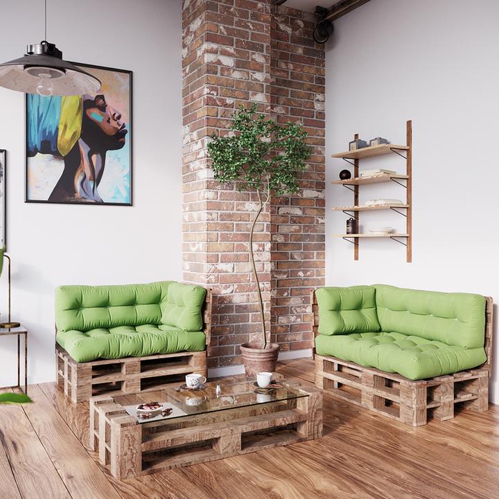 Image du produit Vicco Palettenkissen Flocken (60 x 40 x 20 cm)