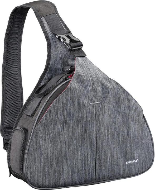 Image du produit mantona Etui pour appareil photo Triangel Gris (Sac à bandoulière pour appareil photo, 17.76 l)